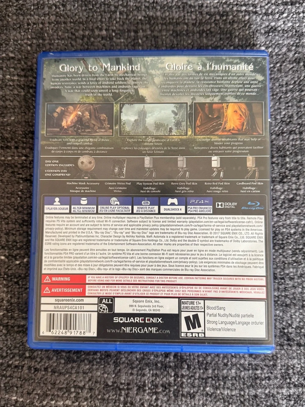 Nier Automata Day One Edition Sony PS4 Game Playstation 4 - Picture 2 of 3